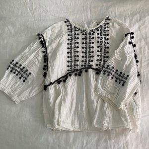 Zara Linen Top